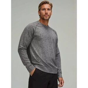 Lululemon Engineered Warmth Long Sleeve Crew Sweatshirt Mens M/L Merino Blend
